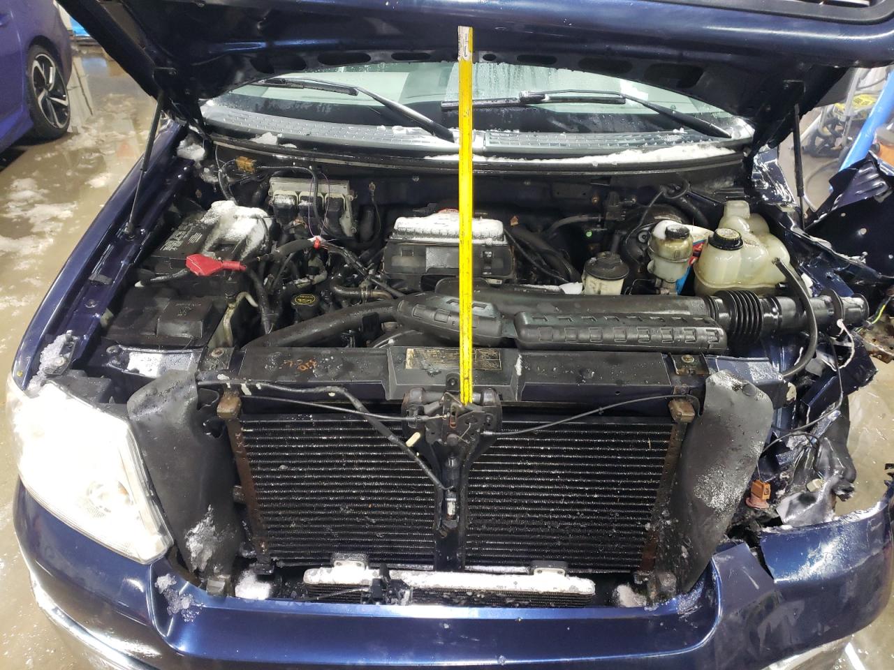 2006 Ford F-150 VIN 1FTPX12506NA43399 Copart auction photo, front end / side damage thumbnail 11