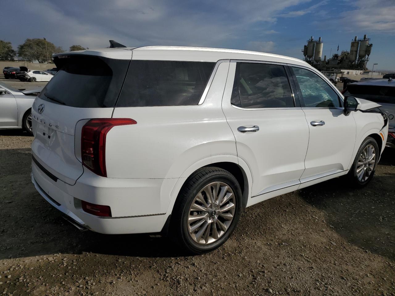 2020 Hyundai Palisade VIN KM8R54HE9LU147023 Copart auction photo, front end damage thumbnail 3