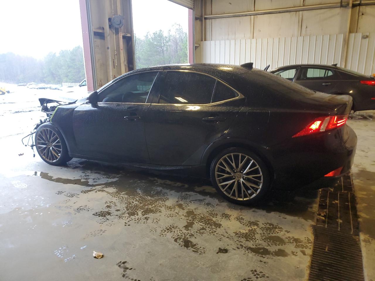 2014 Lexus IS VIN JTHBF1D21E5006312 Copart auction photo, front end damage thumbnail 2