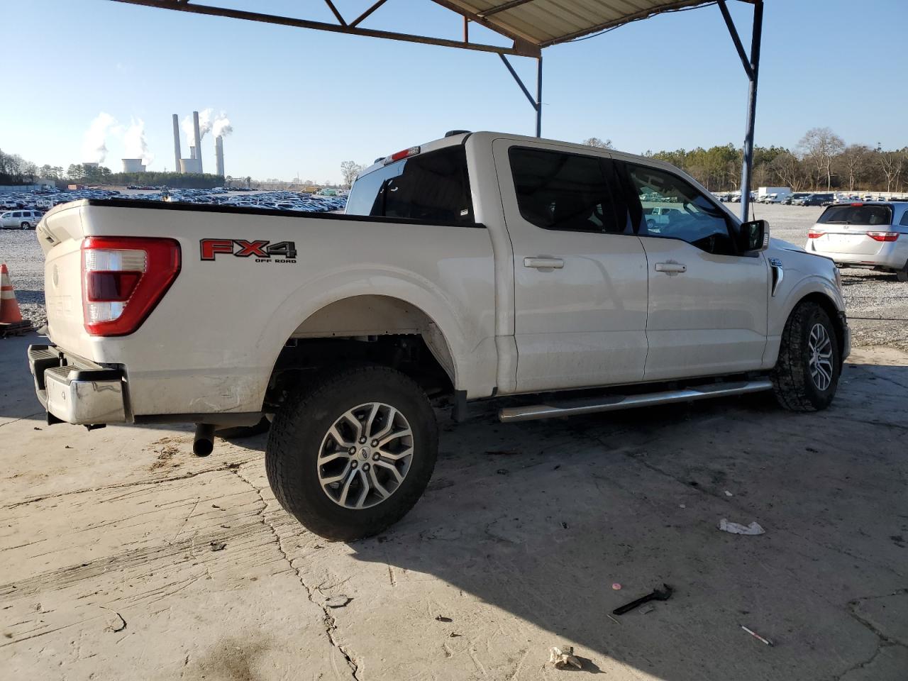 2022 Ford F-150 VIN 1FTFW1E55NKE34901 Copart auction photo, all over damage thumbnail 3