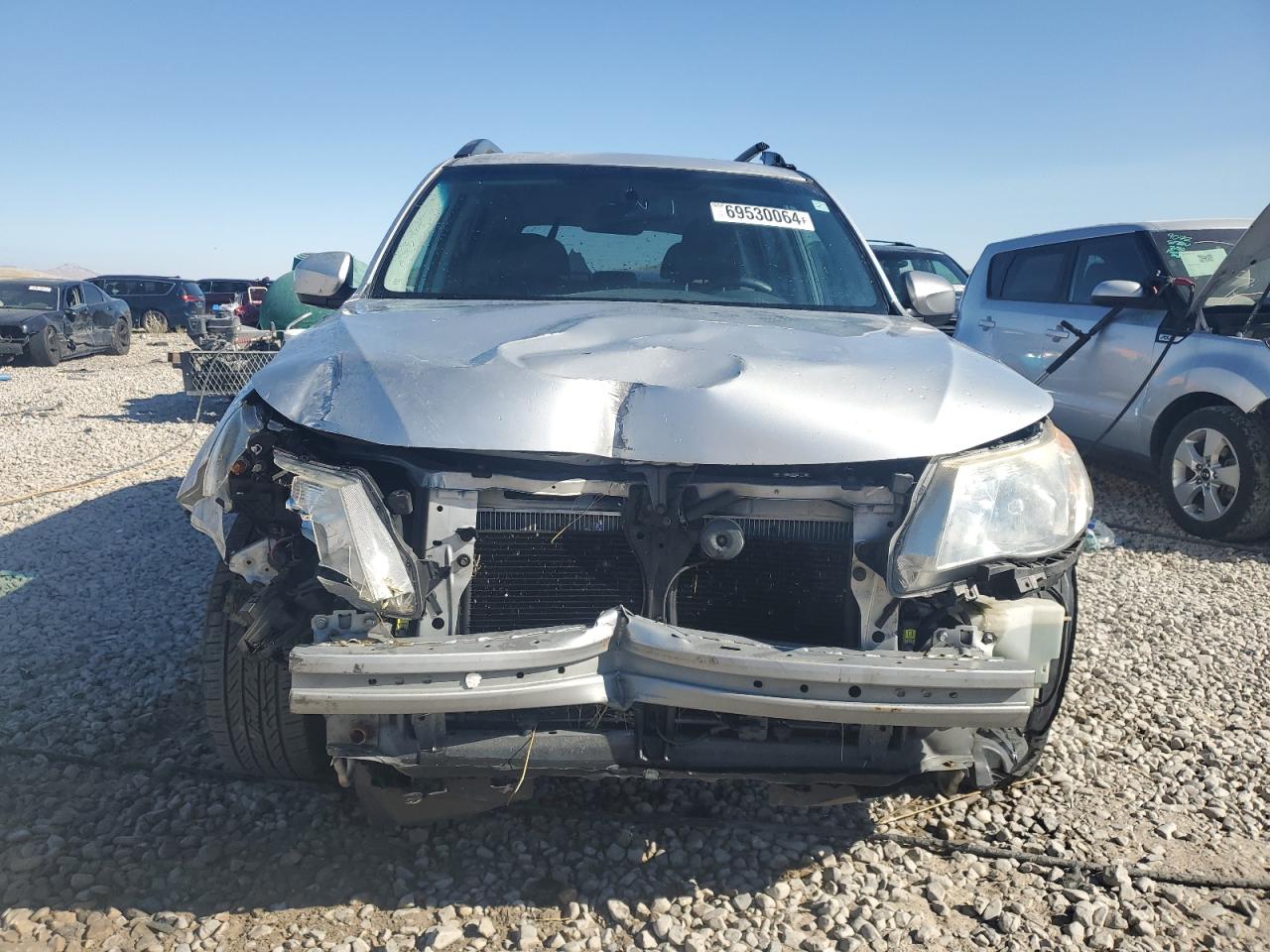 2009 Subaru Forester VIN JF2SH63609H793353 Copart auction photo, front end damage thumbnail 5