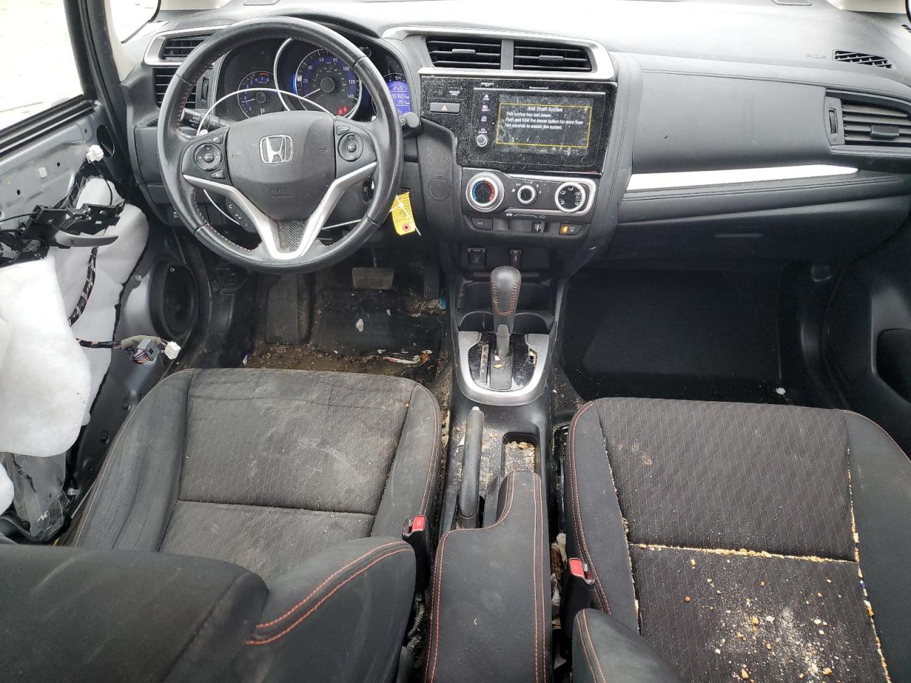 2019 Honda Fit VIN 3HGGK5H67KM727555 Copart auction photo, all over damage thumbnail 8