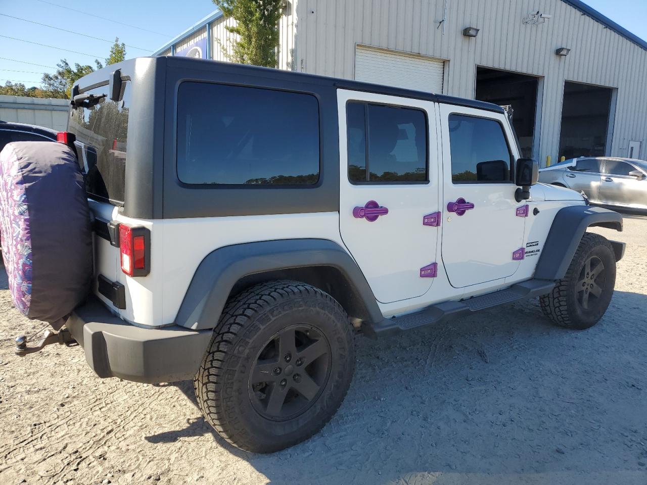 2015 Jeep Wrangler VIN 1C4BJWDG3FL588600 Copart auction photo, water/flood damage thumbnail 3