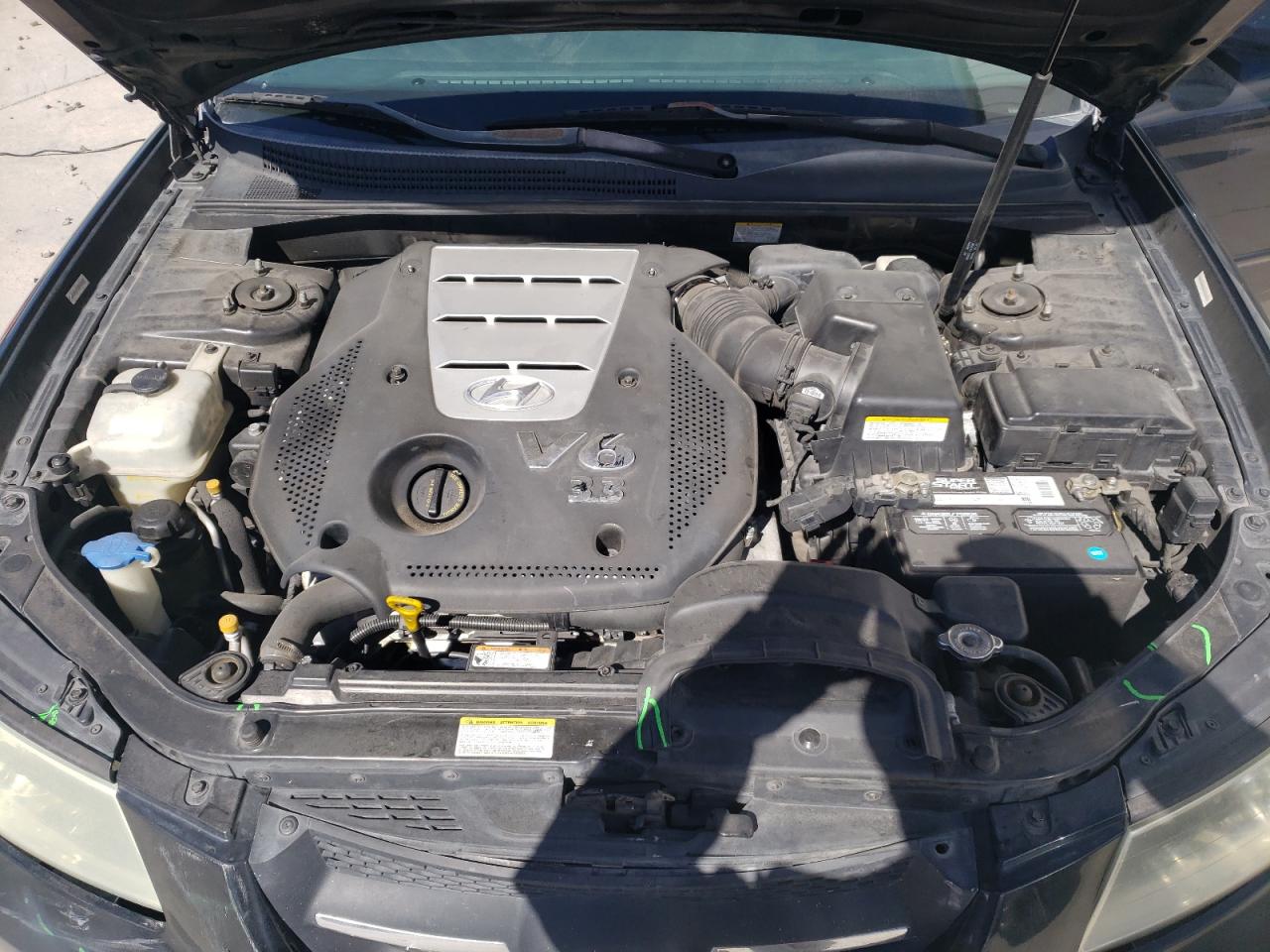 2007 Hyundai Sonata VIN 5NPEU46F37H219254 Copart auction photo, side damage thumbnail 11