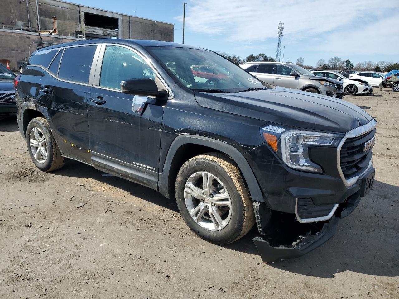 2022 GMC Terrain VIN 3GKALTEV5NL178020 Copart auction photo, all over damage thumbnail 4