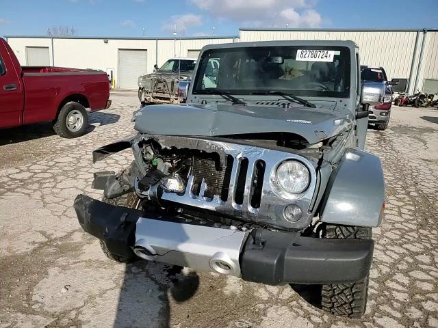 2014 Jeep Wrangler VIN 1C4BJWEG5EL104505 Copart auction photo, front end damage thumbnail 12