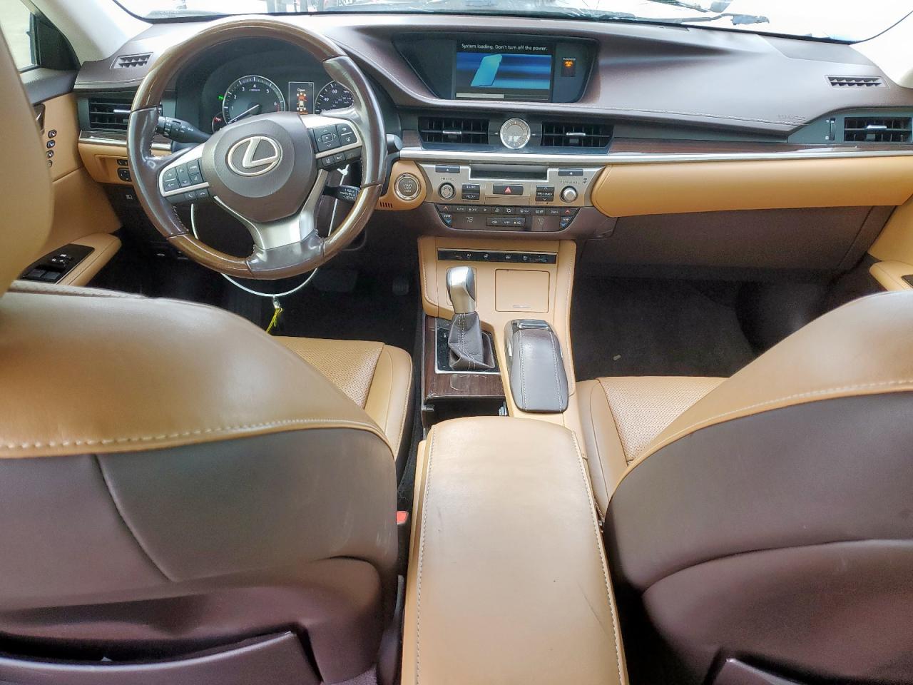 2016 Lexus ES VIN JTHBK1GG1G2218442 Copart auction photo, front end / side damage thumbnail 8