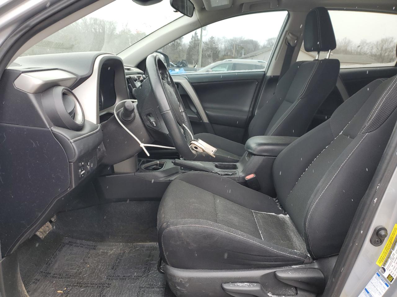 2017 Toyota RAV 4 VIN 2T3RFREV3HW611095 Copart auction photo, rear end / undercarriage damage thumbnail 7