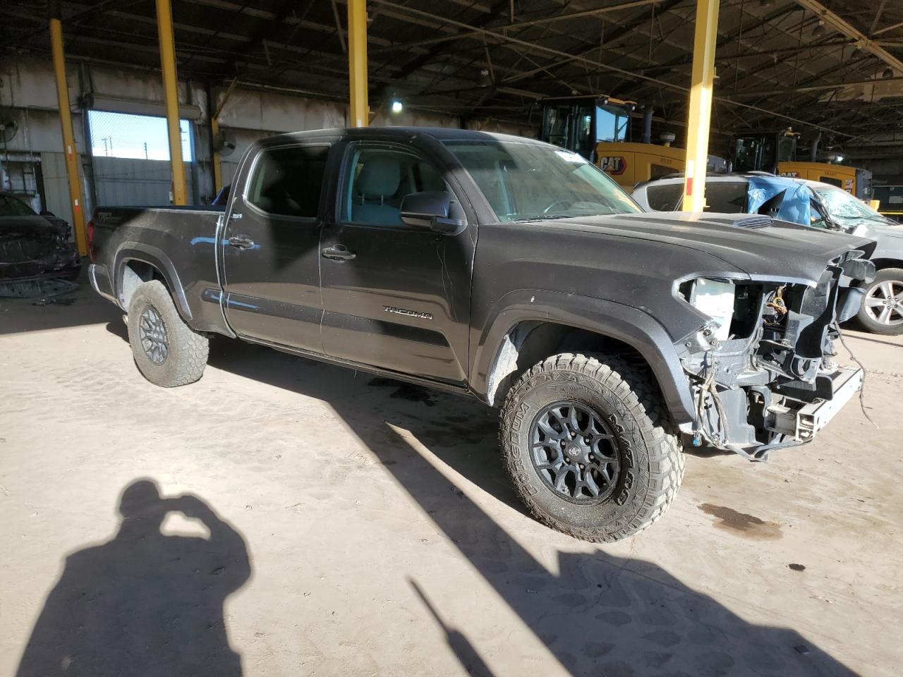 2020 Toyota Tacoma VIN 3TMBZ5DN5LM023535 Copart auction photo, front end damage thumbnail 4