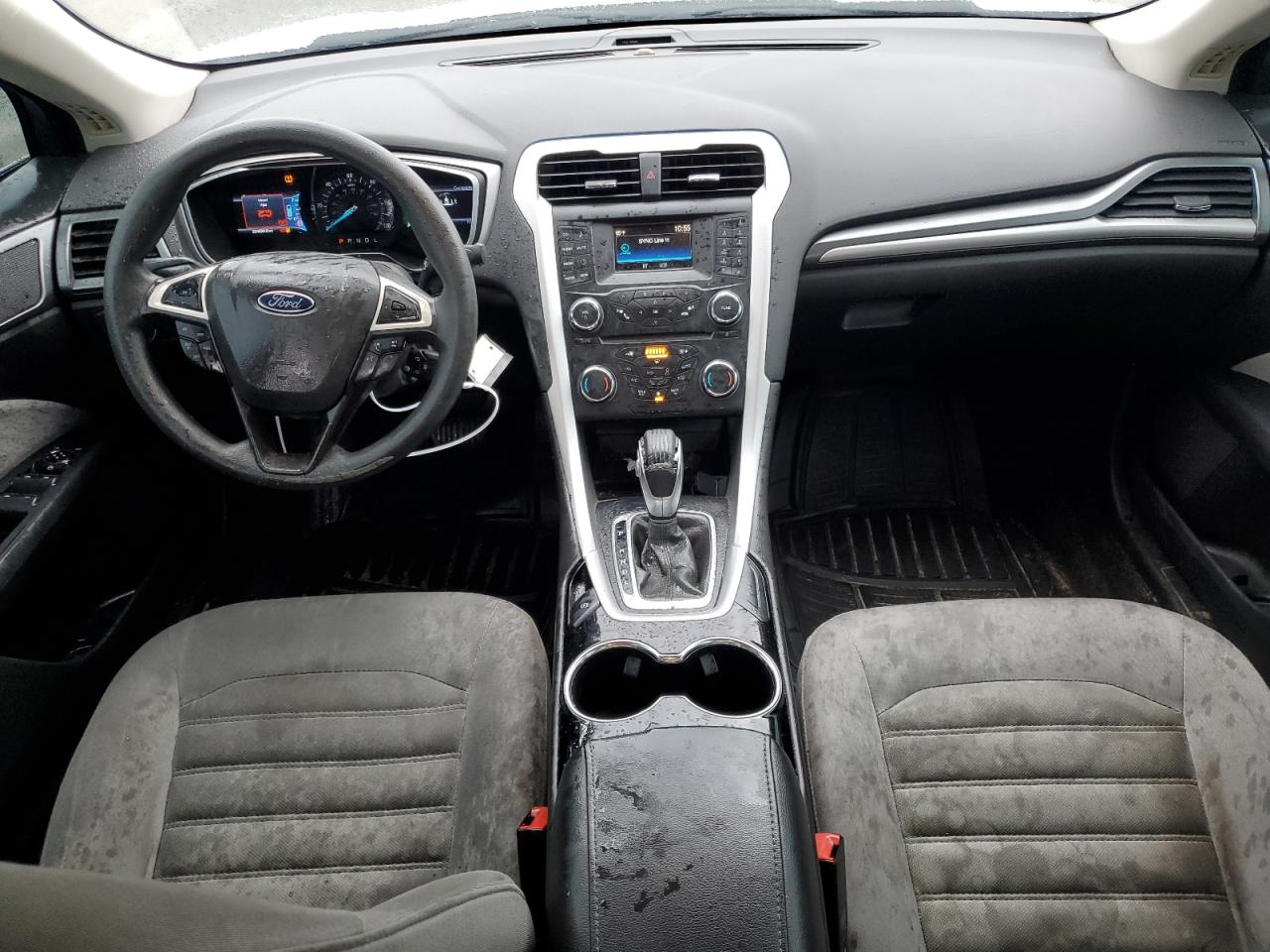 2014 Ford Fusion VIN 3FA6P0UU4ER382582 Copart auction photo, front end damage thumbnail 8