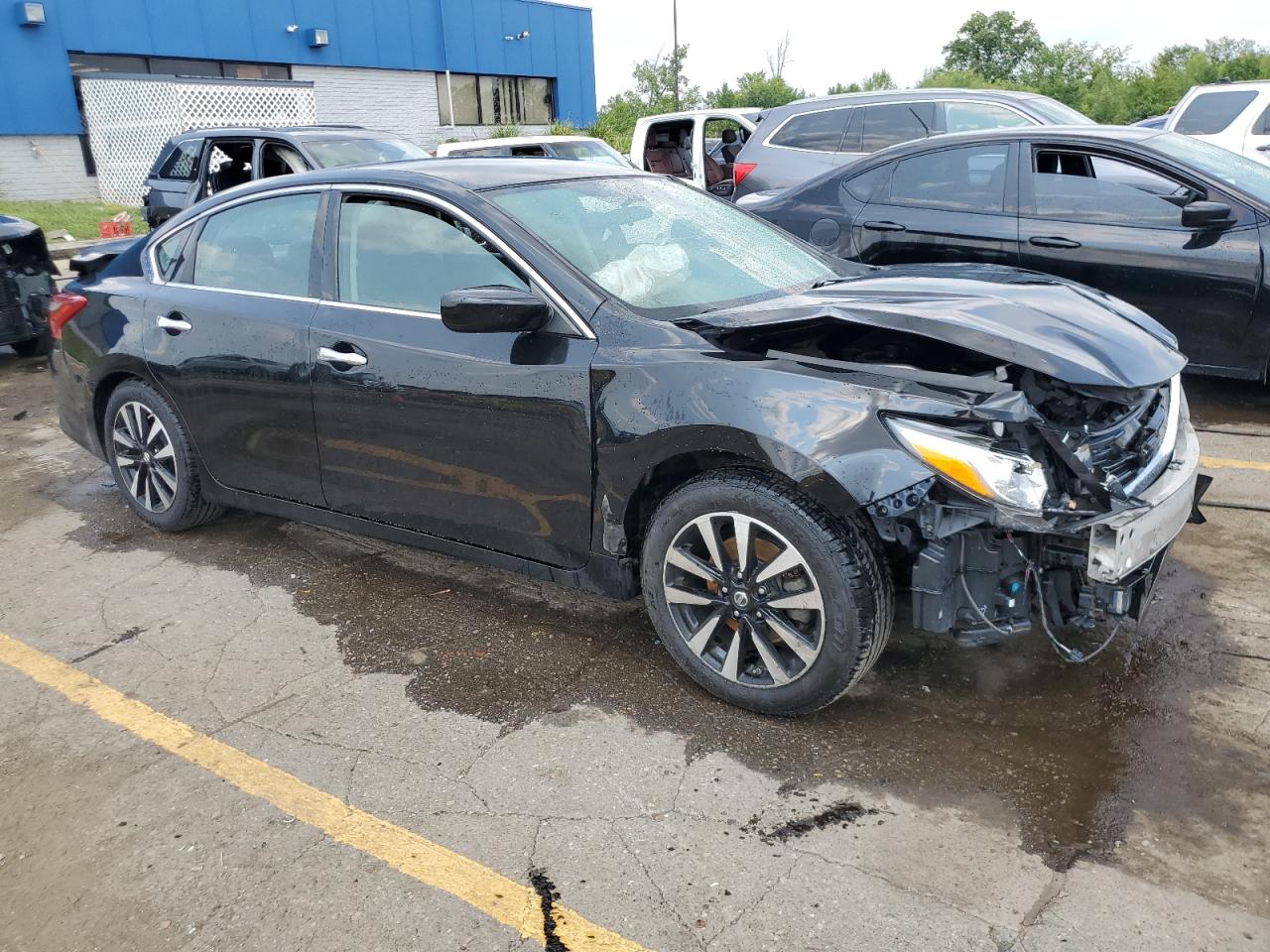 2018 Nissan Altima VIN 1N4AL3AP4JC211569 Copart auction photo, all over damage thumbnail 4