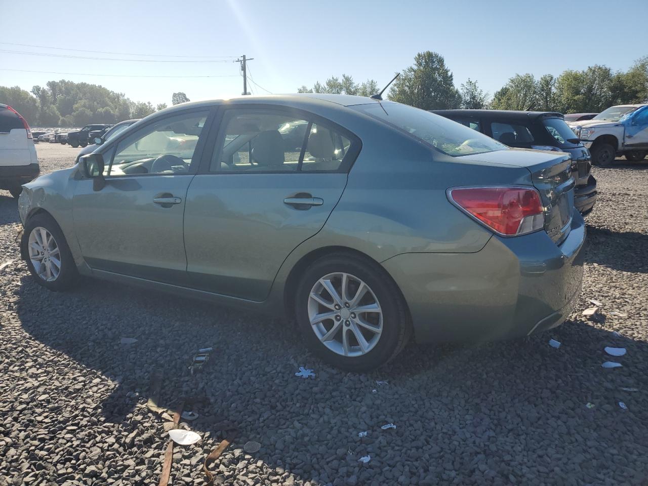 2014 Subaru Impreza VIN JF1GJAC68EH011165 Copart auction photo, front end / mechanical damage thumbnail 2