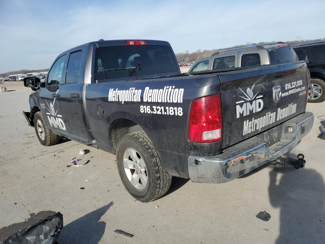 2016 RAM 1500 VIN 1C6RR7FT3GS285127 Copart auction photo, front end damage thumbnail 2