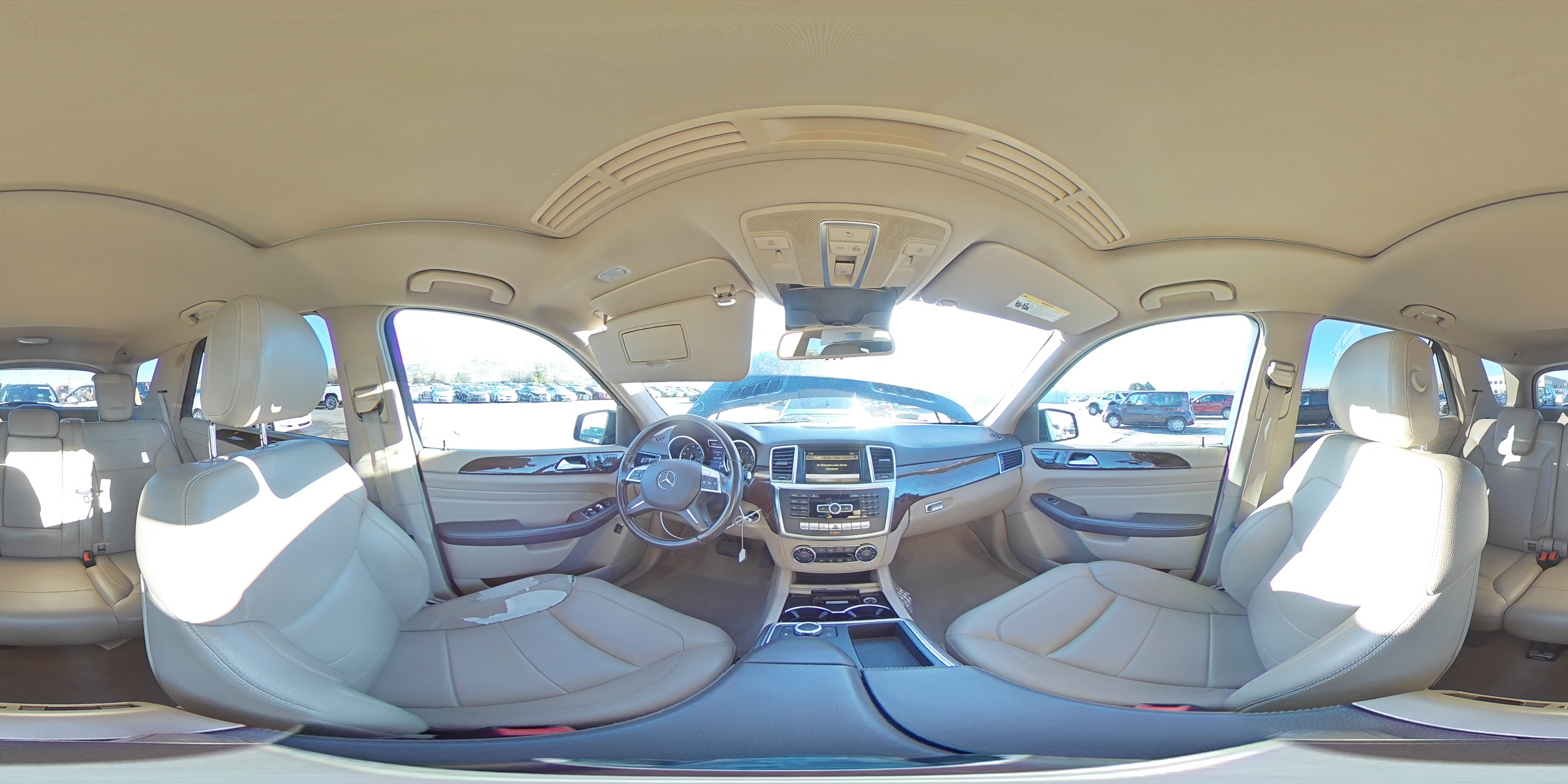 2012 Mercedes-Benz M-klasse VIN 4JGDA5HBXCA003144 Copart auction photo, front end damage thumbnail 16