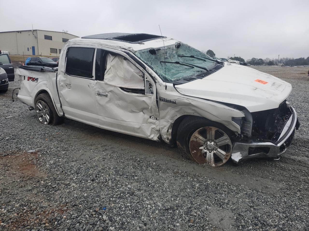2019 Ford F-150 VIN 1FTEW1E42KFC52371 Copart auction photo, rollover damage thumbnail 4
