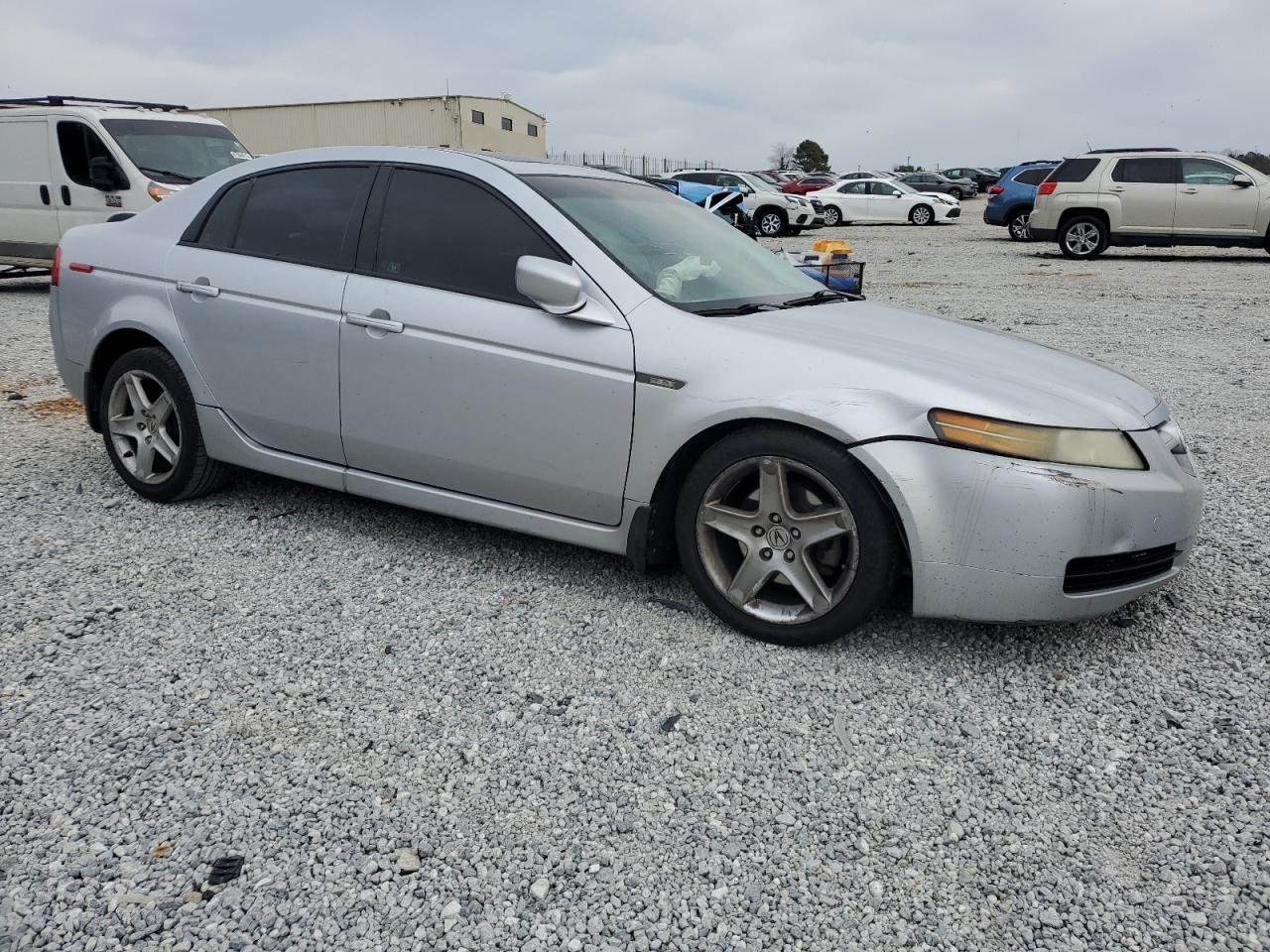 2004 Acura TL VIN 19UUA662X4A006254 Copart auction photo, front end damage thumbnail 4