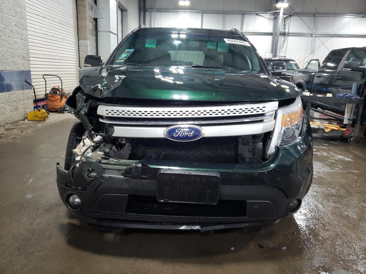 2013 Ford Explorer VIN 1FM5K8D8XDGC80808 Copart auction photo, front end / side damage thumbnail 5