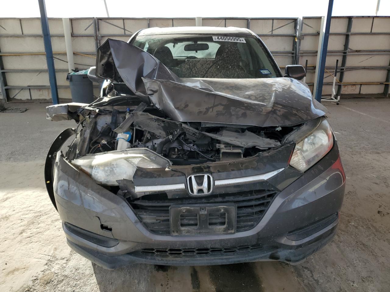2017 Honda HR-V VIN 3CZRU5H3XHM714809 Copart auction photo, front end damage thumbnail 5