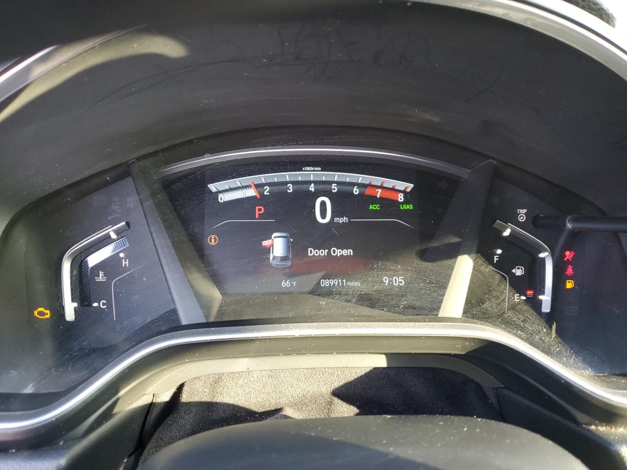 2018 Honda CR-V VIN 7FARW1H54JE019296 Copart auction photo, front end damage thumbnail 9