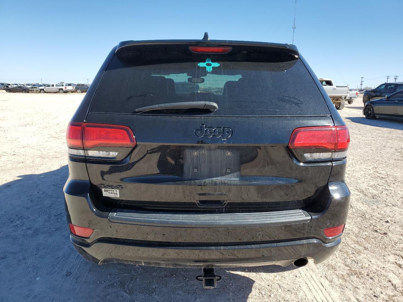 2019 Jeep Grand Cherokee VIN 1C4RJFAG9KC545229 Copart auction photo, front end / side damage thumbnail 6