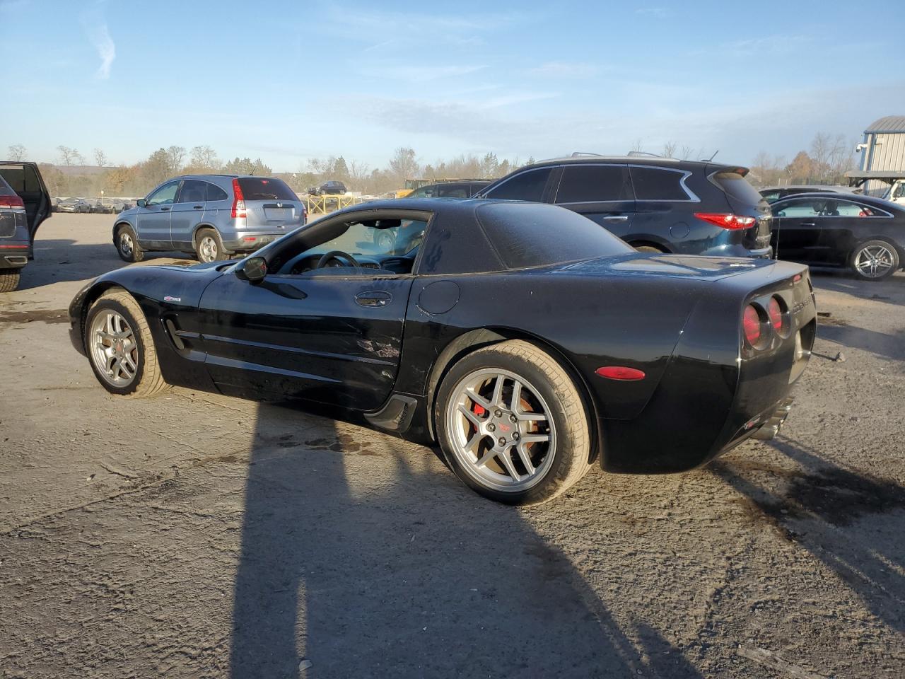 2003 Chevrolet Corvette VIN 1G1YY12S135106781 Copart auction photo, side damage thumbnail 2
