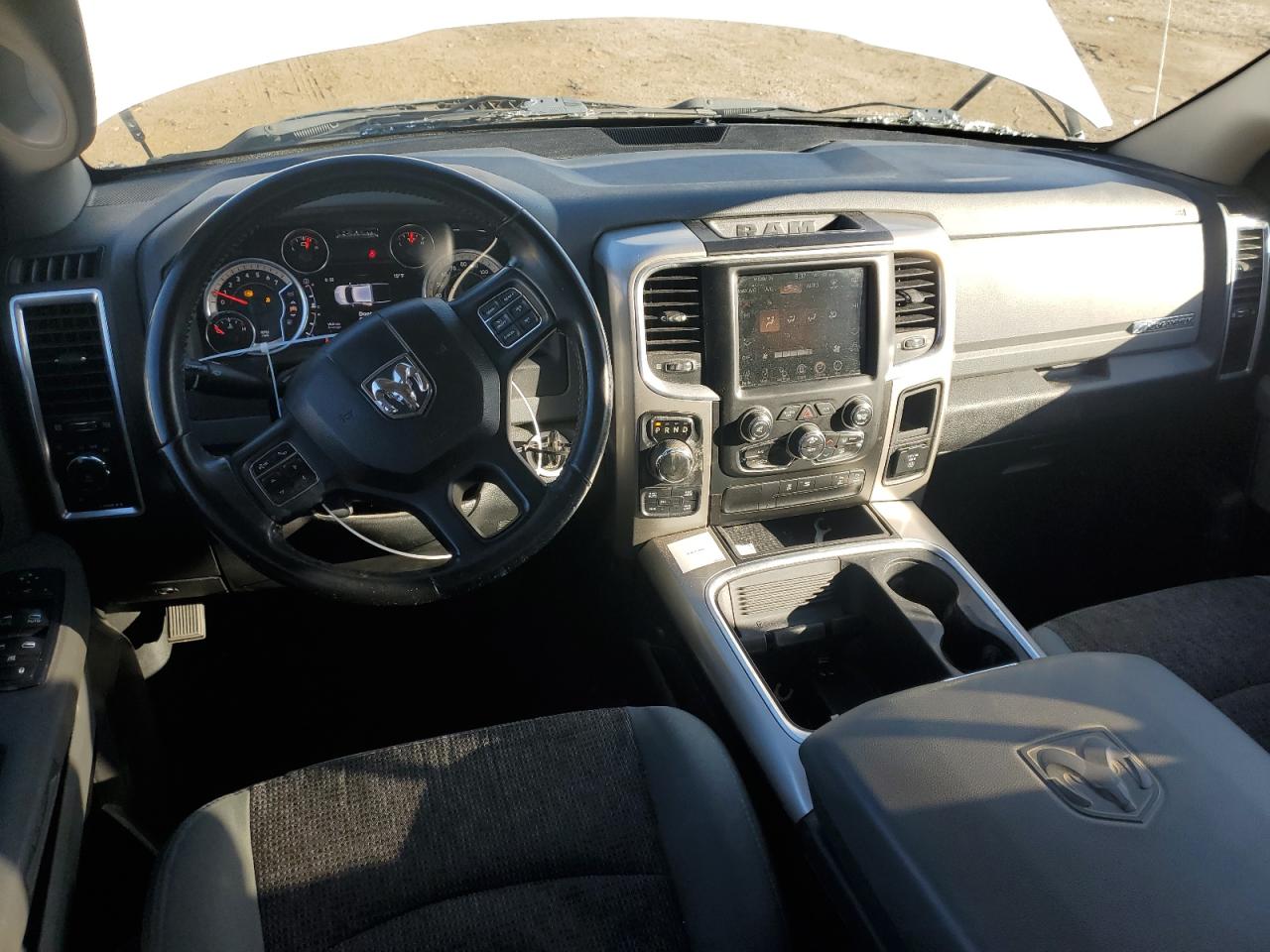 2017 RAM 1500 VIN 1C6RR7LT9HS832293 Copart auction photo, frame damage / front end damage thumbnail 8