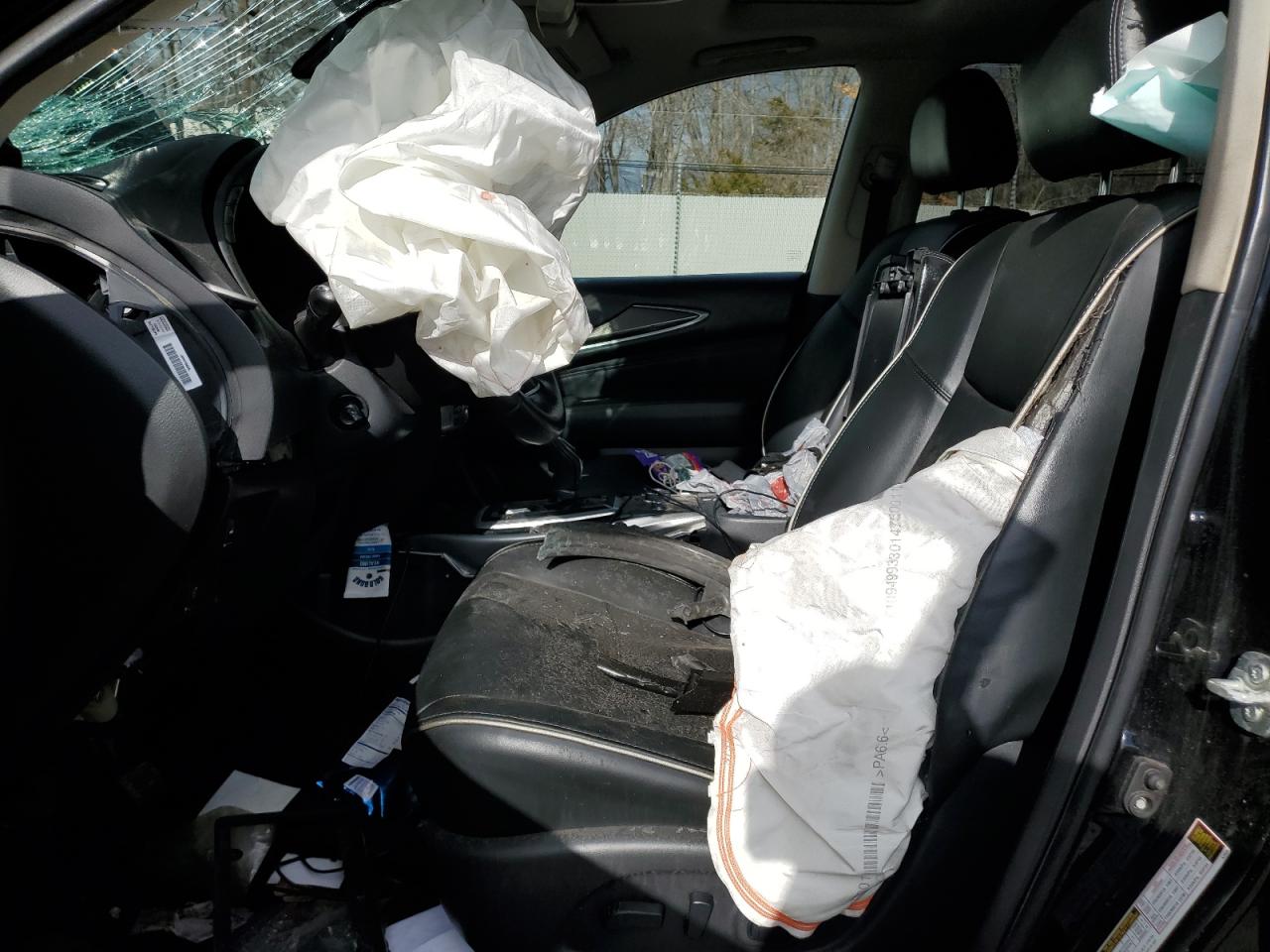 2020 Infiniti QX60 VIN 5N1DL0MMXLC522557 Copart auction photo, all over damage thumbnail 7