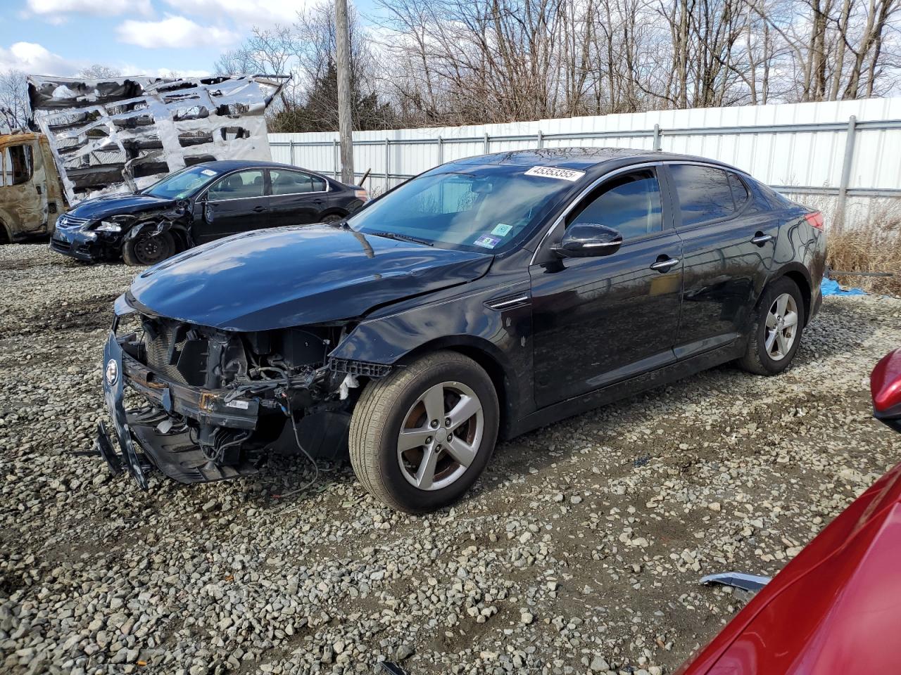 2015 KIA Optima VIN 5XXGM4A77FG504963 - Copart auction photo