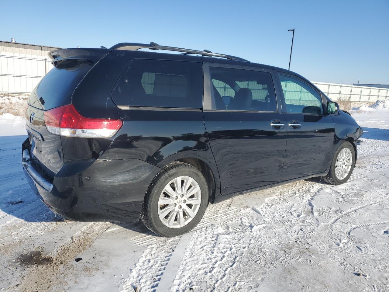 2011 Toyota Sienna VIN 5TDDK3DC9BS024959 Copart auction photo, all over / hail damage thumbnail 3