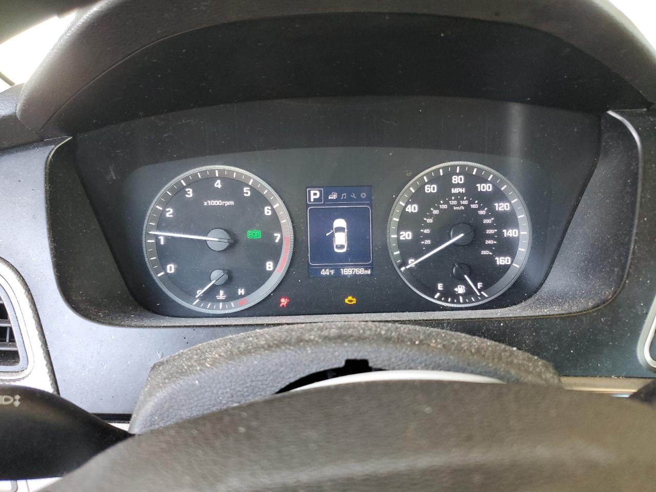 2016 Hyundai Sonata VIN 5NPE24AF6GH272804 Copart auction photo, front end / side damage thumbnail 9