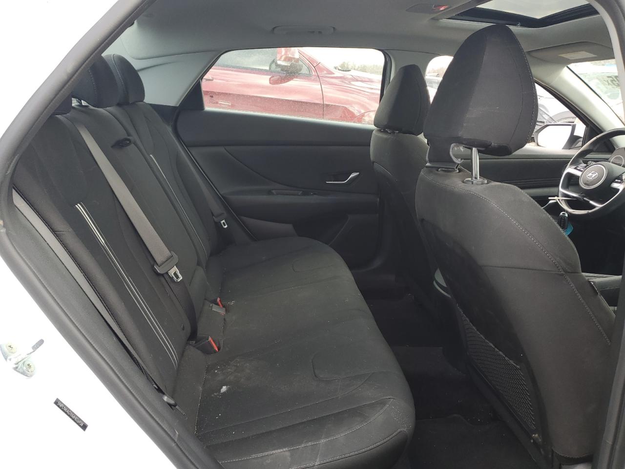 2021 Hyundai Elantra VIN 5NPLN4AGXMH026938 Copart auction photo, all over damage thumbnail 10
