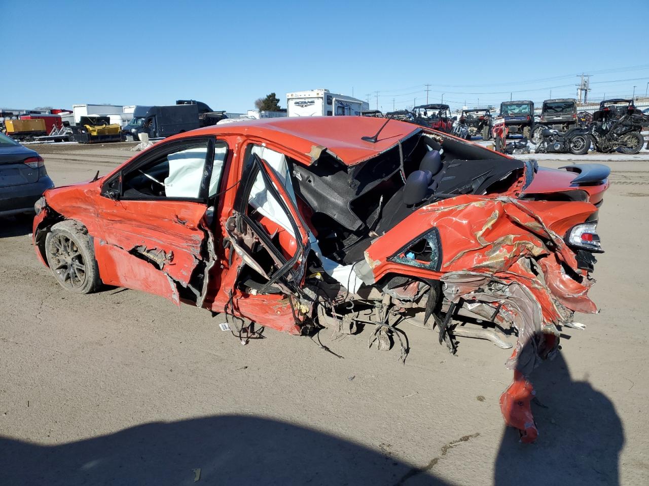 2016 Dodge Dart VIN 1C3CDFFA1GD822527 Copart auction photo, all over / undercarriage damage thumbnail 2