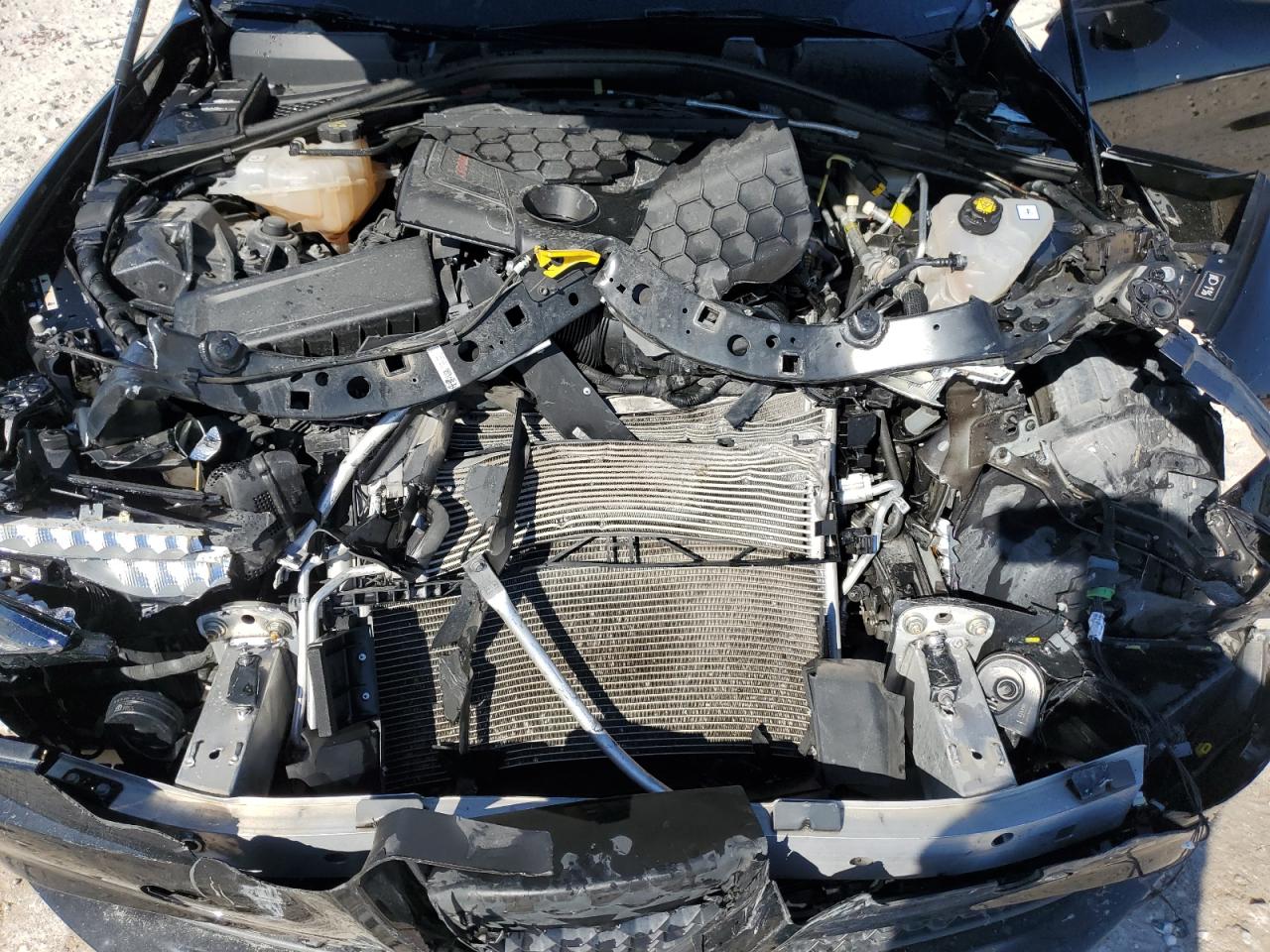 2020 Alfa Romeo Giulia VIN ZARFAMBN3L7633147 Copart auction photo, front end damage thumbnail 11