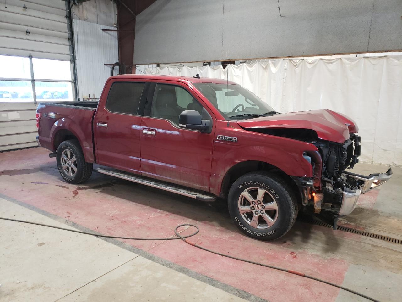 2019 Ford F-150 VIN 1FTEW1EP1KFB78631 Copart auction photo, front end damage thumbnail 4