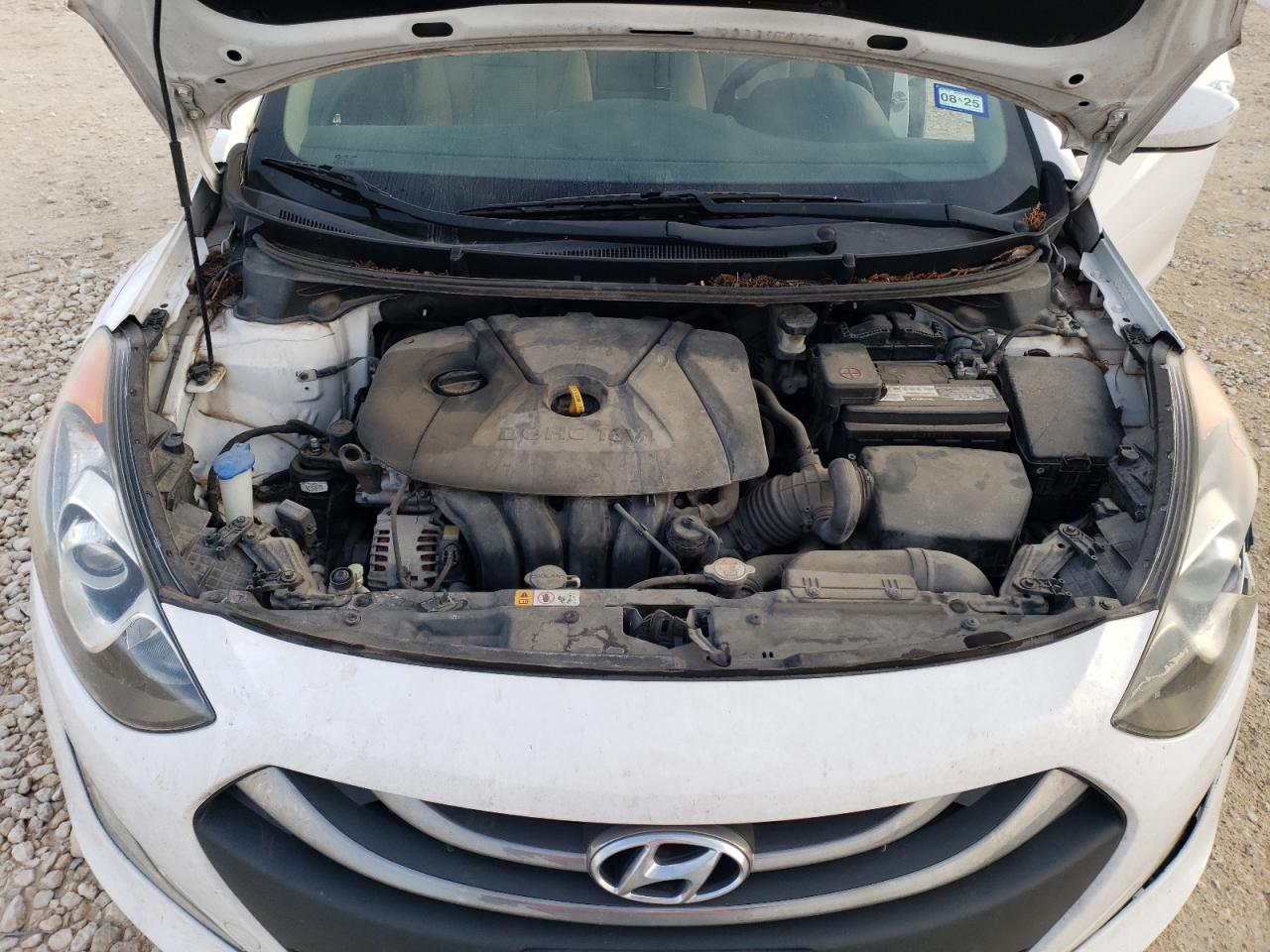 2013 Hyundai Elantra VIN KMHD35LE9DU066165 Copart auction photo, all over damage thumbnail 12