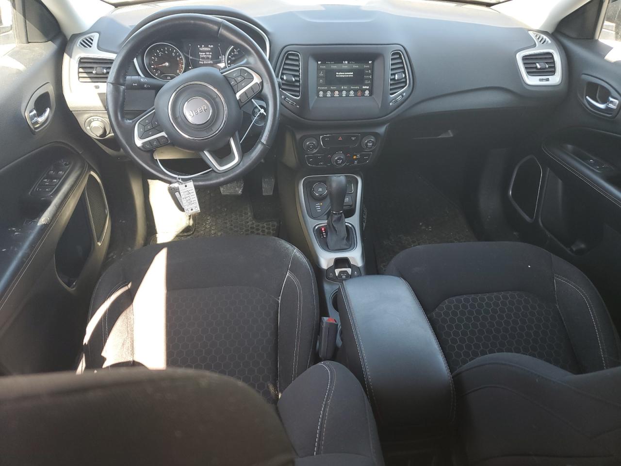 2021 Jeep Compass VIN 3C4NJDAB0MT573953 Copart auction photo, front end damage thumbnail 8