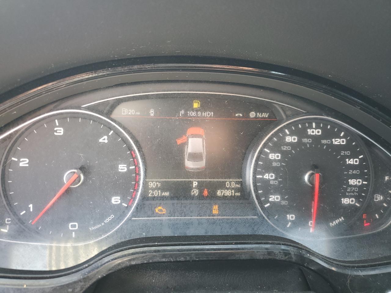 2016 Audi A8 VIN WAU3RAFD9GN004562 Copart auction photo, normal wear / minor dent/scratches damage thumbnail 10