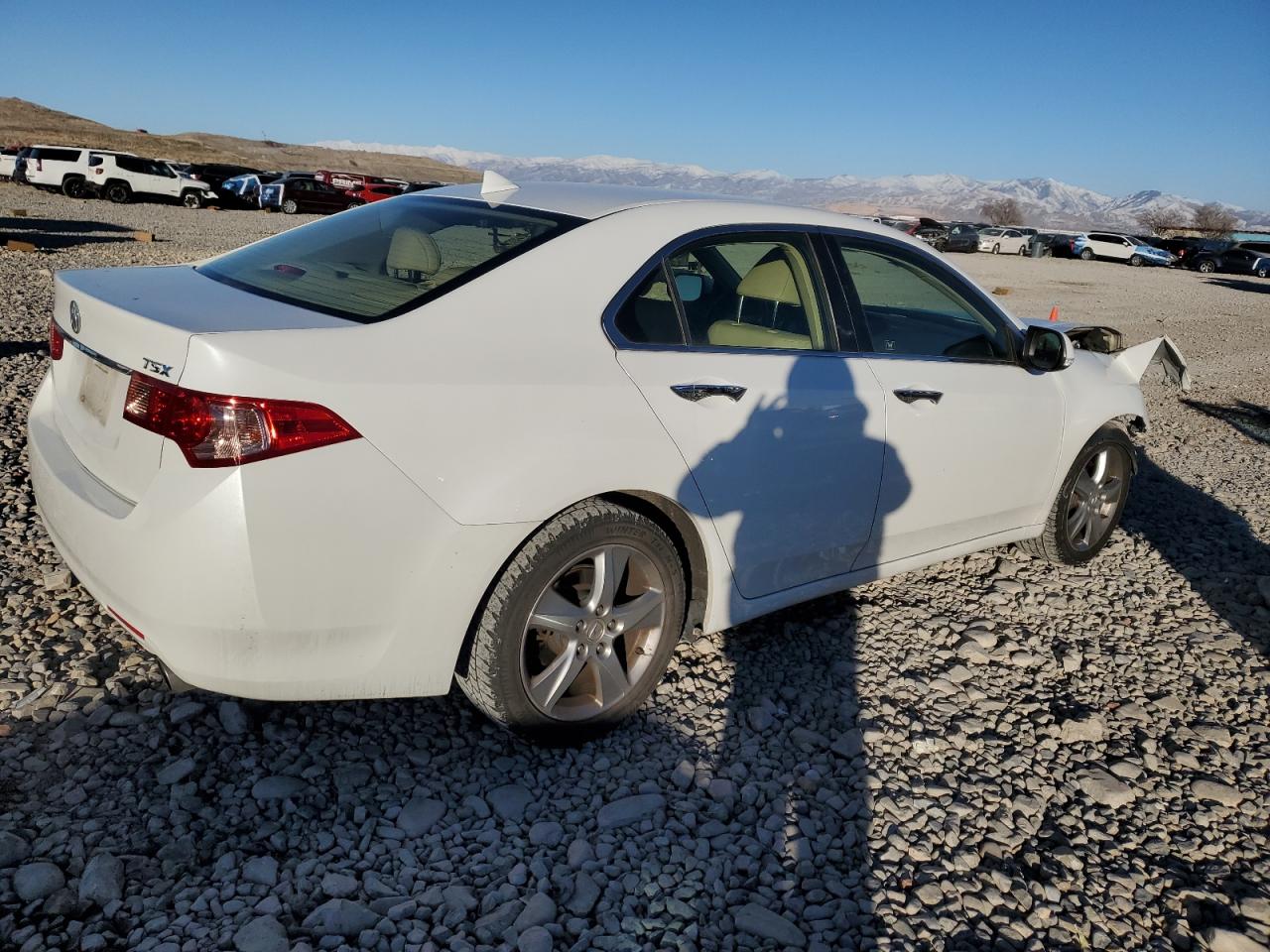 2013 Acura TSX VIN JH4CU2F63DC007200 Copart auction photo, front end damage thumbnail 3