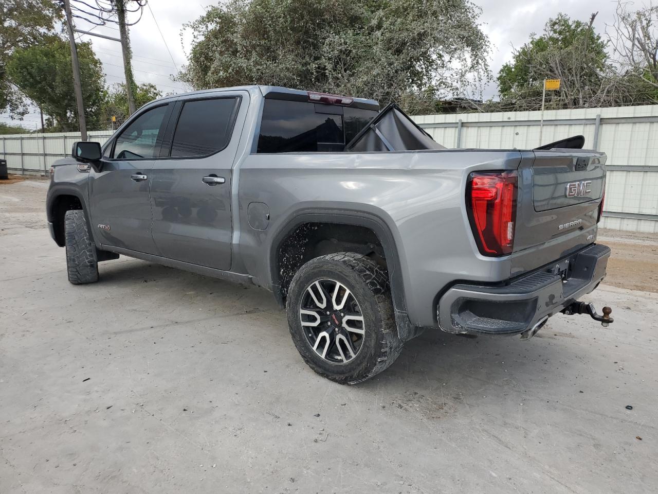 2022 GMC Sierra VIN 3GTP9EEL5NG115619 Copart auction photo, side damage thumbnail 2
