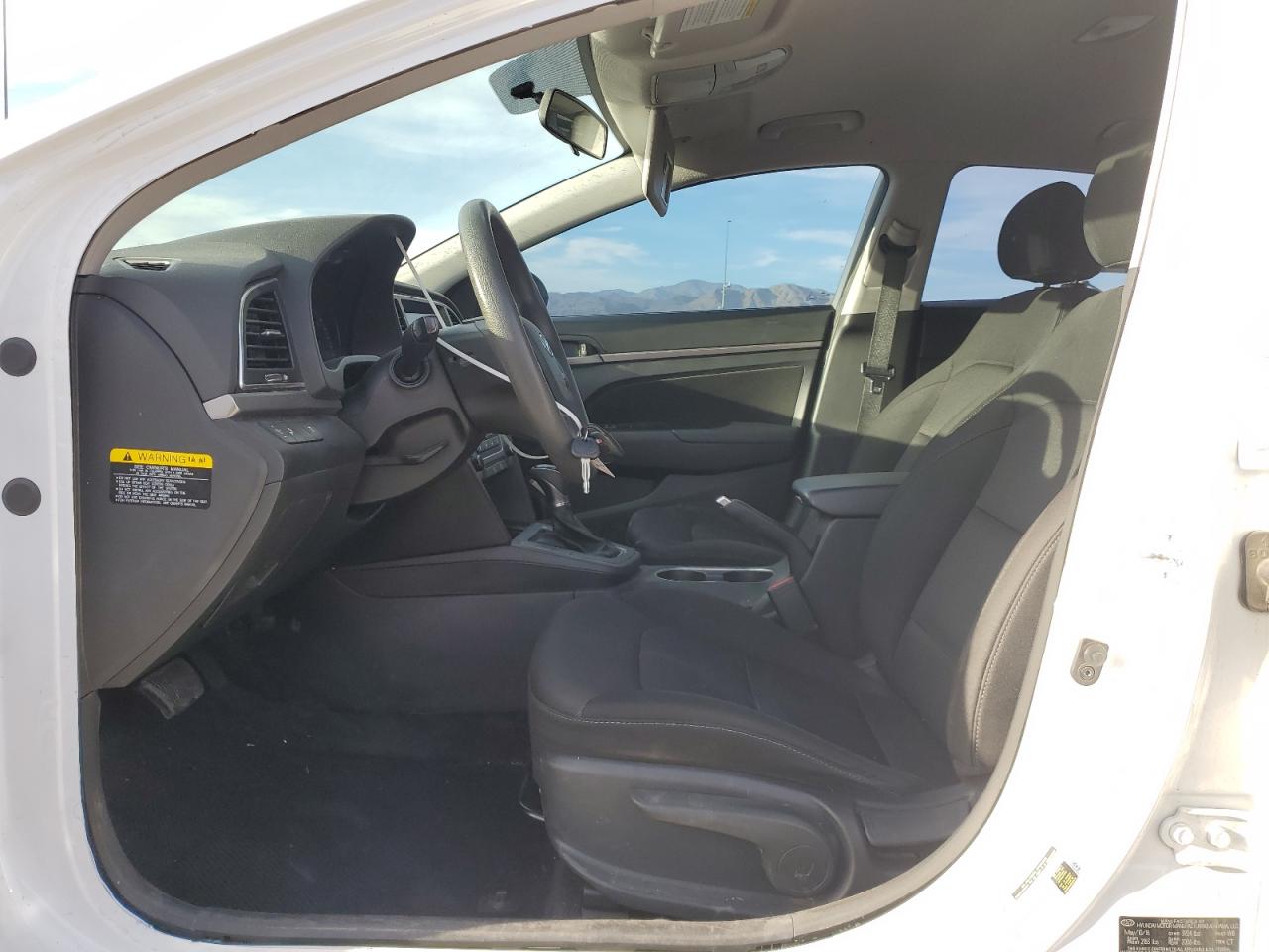 2018 Hyundai Elantra VIN 5NPD84LF4JH361799 Copart auction photo, side damage thumbnail 7