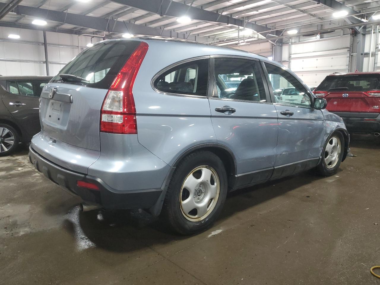 2009 Honda CR-V VIN 5J6RE48389L054022 Copart auction photo, front end / undercarriage damage thumbnail 3