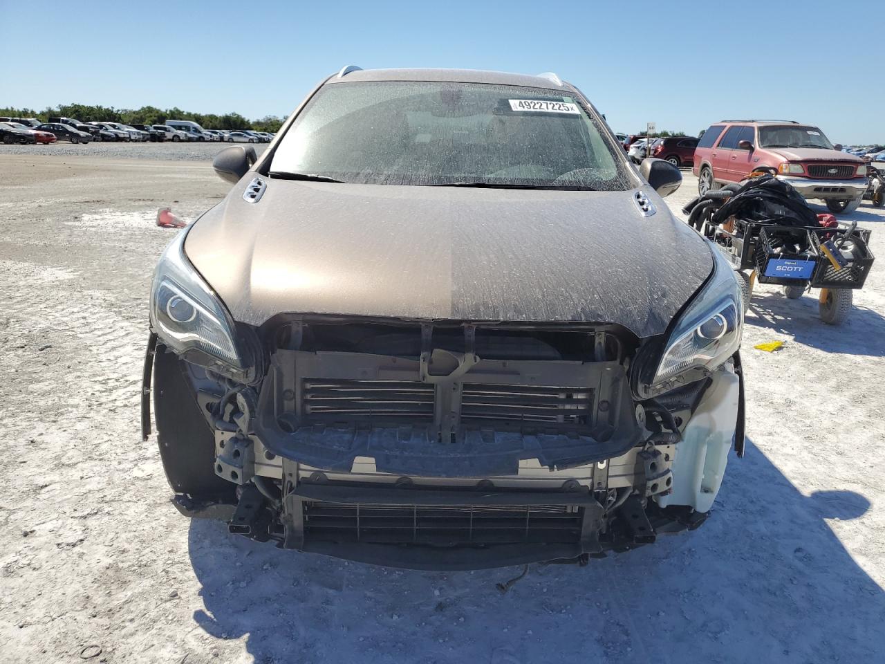 2019 Buick Envision VIN LRBFXCSA8KD021475 Copart auction photo, front end / rear end damage thumbnail 5