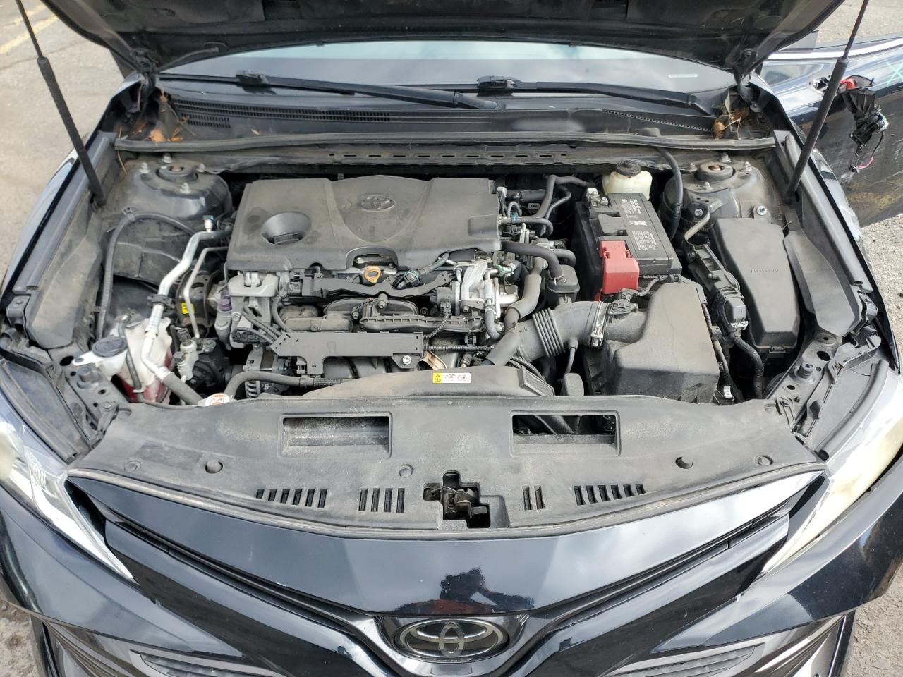 2018 Toyota Camry VIN 4T1B11HK3JU097802 Copart auction photo, front end / side damage thumbnail 11
