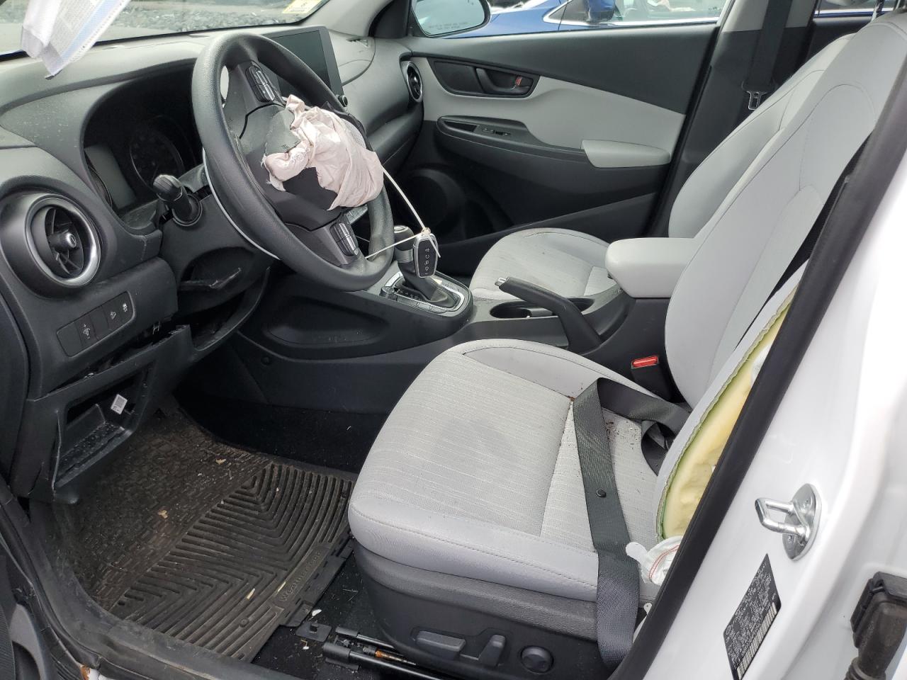 2023 Hyundai Kona VIN KM8K6CAB4PU054277 Copart auction photo, front end / side damage thumbnail 7