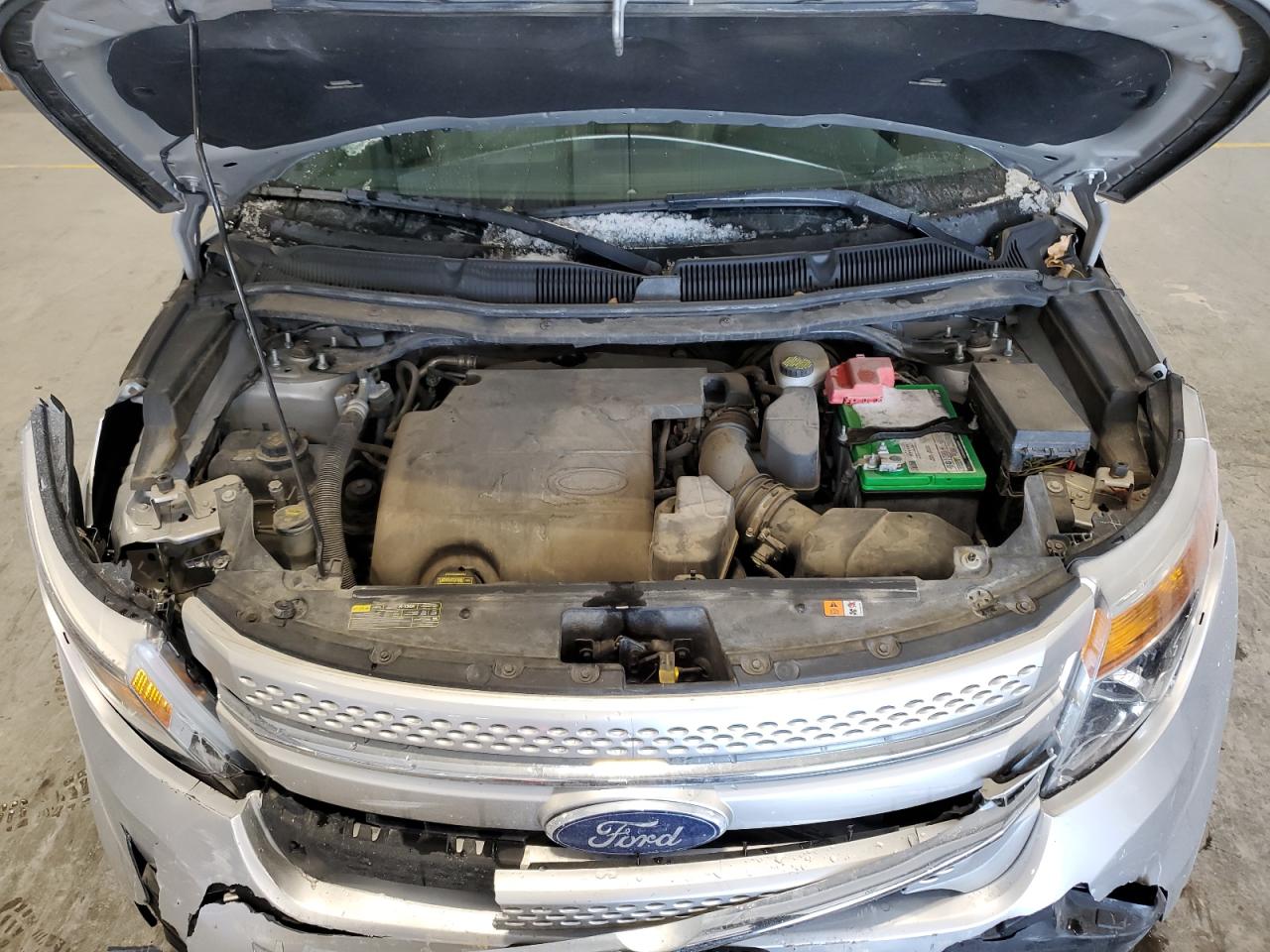 2011 Ford Explorer VIN 1FMHK8D88BGA32454 Copart auction photo, front end damage thumbnail 12