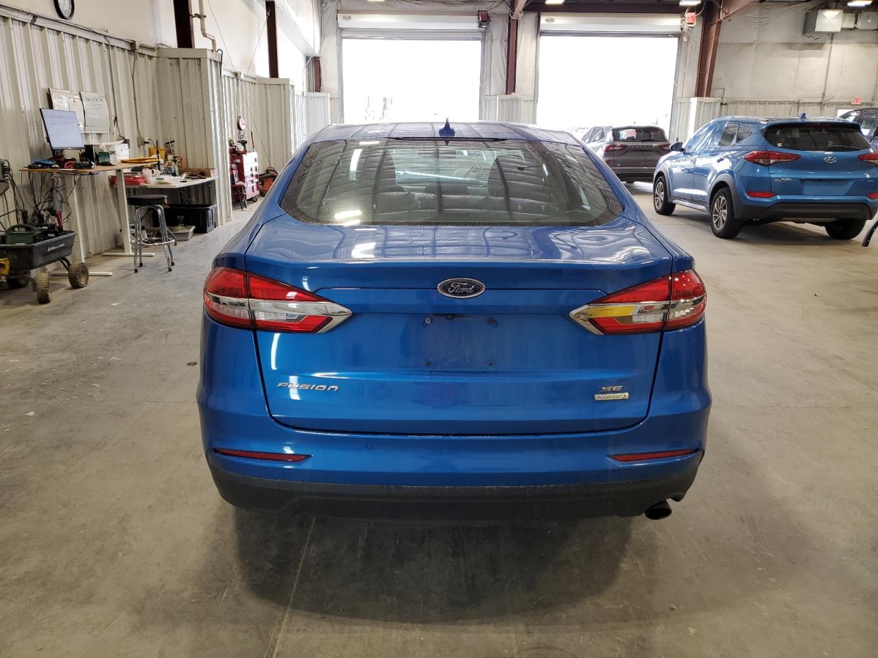 2019 Ford Fusion VIN 3FA6P0HD9KR112611 Copart auction photo, front end damage thumbnail 6