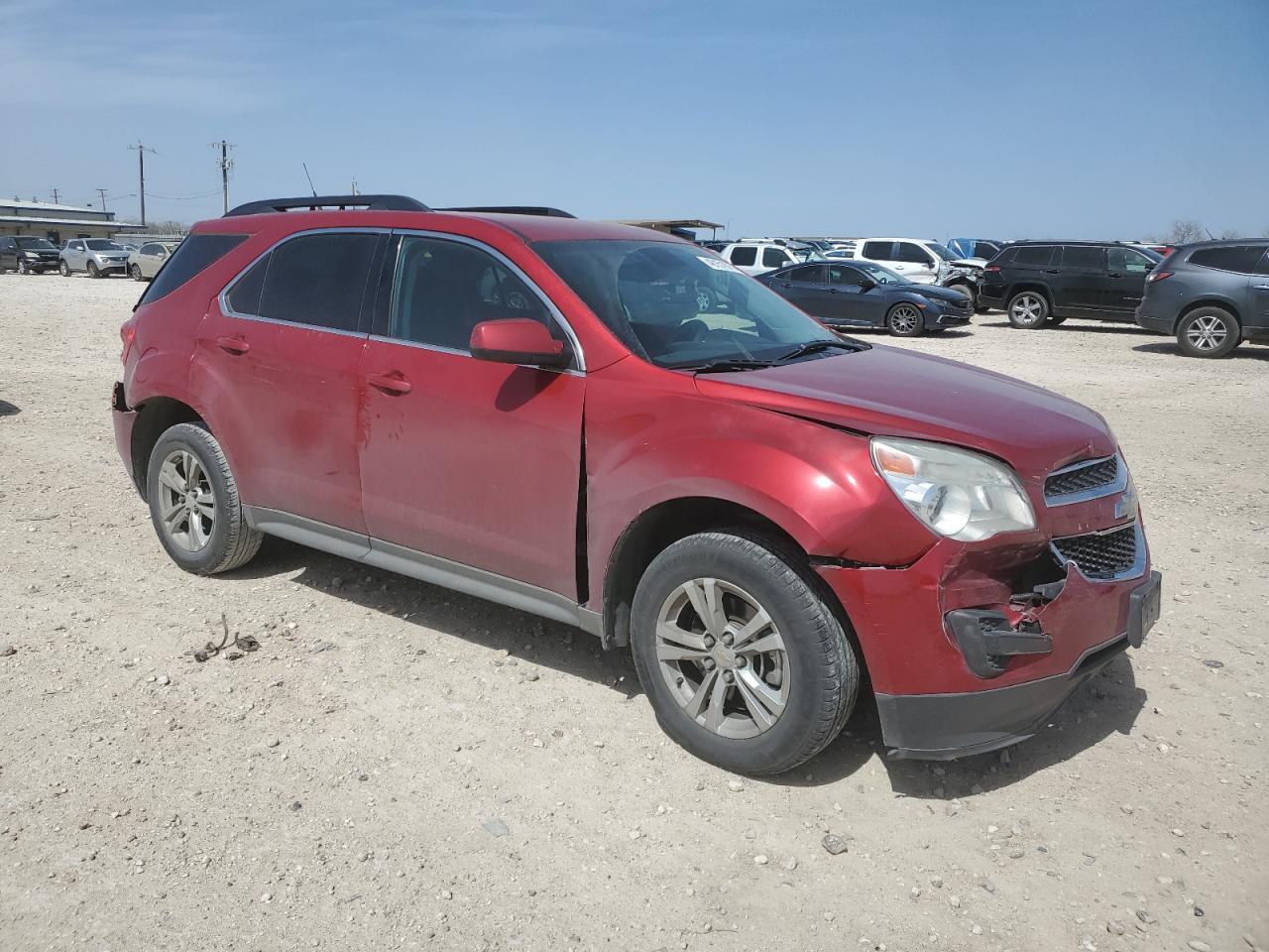 2012 Chevrolet Equinox VIN 2GNALDEK0C1314406 Copart auction photo, rear end / front end damage thumbnail 4