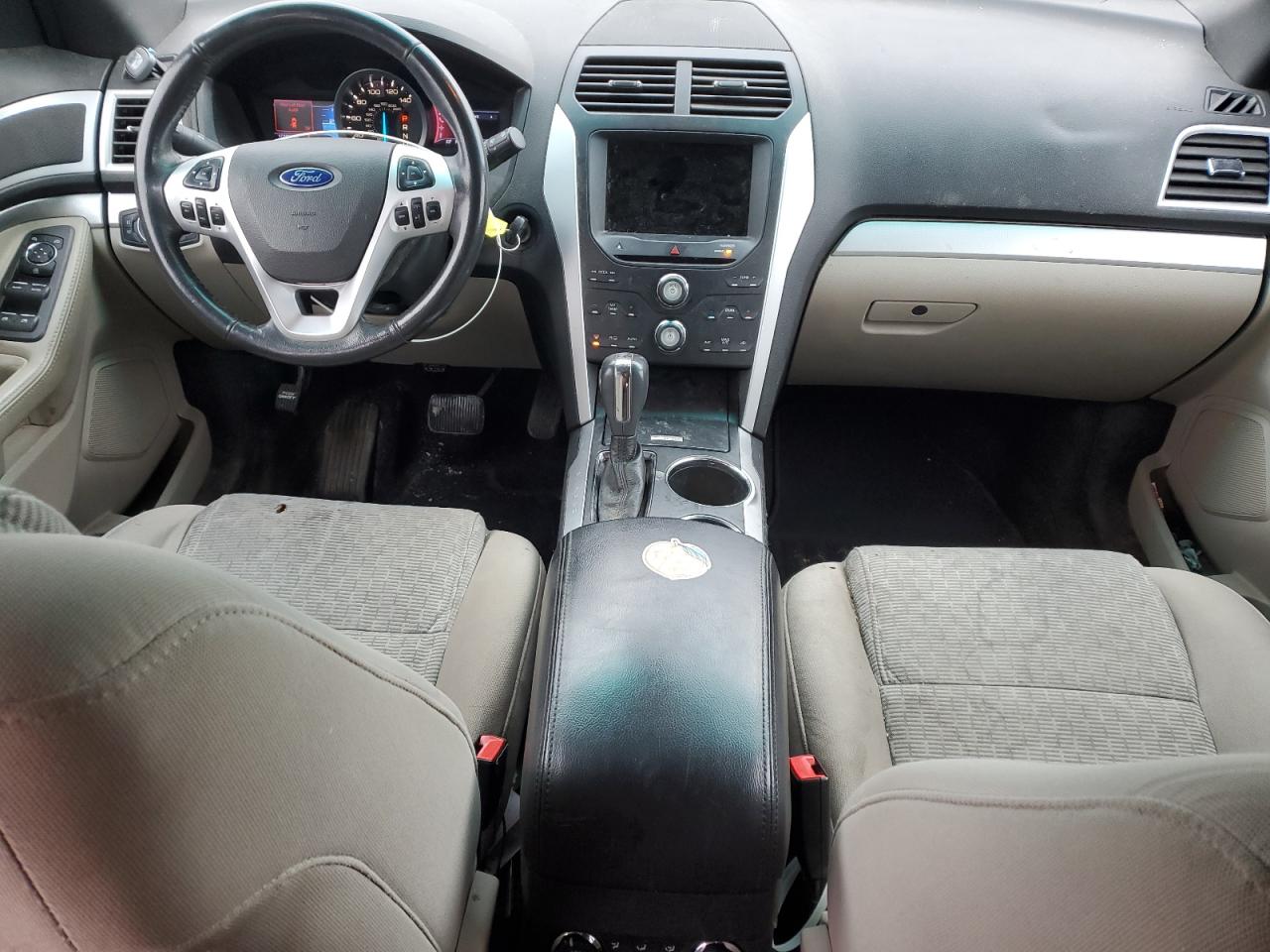 2013 Ford Explorer VIN 1FM5K7D80DGB04991 Copart auction photo, front end / rear end damage thumbnail 8