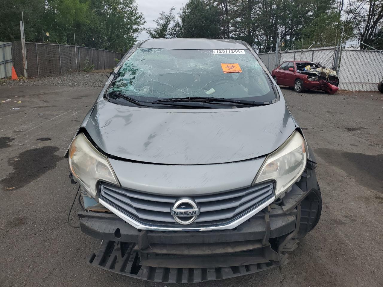 2014 Nissan Versa VIN 3N1CE2CP9EL365907 Copart auction photo, all over damage thumbnail 5