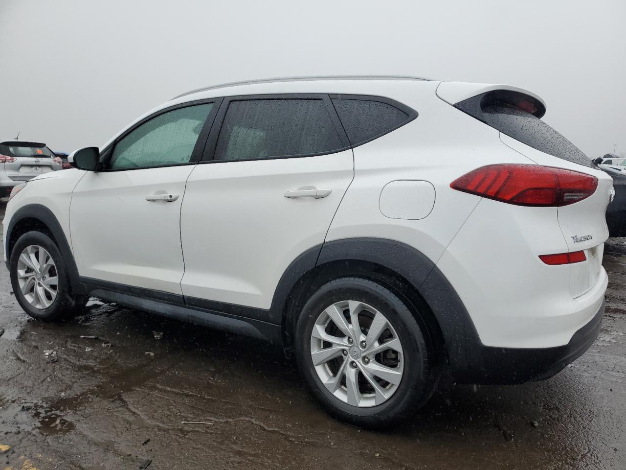 2020 Hyundai Tucson VIN KM8J3CA40LU186615 Copart auction photo, side damage thumbnail 2